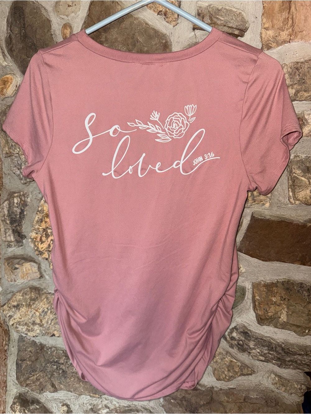 So Loved John 3:16 Women’s Short Sleeve Tee